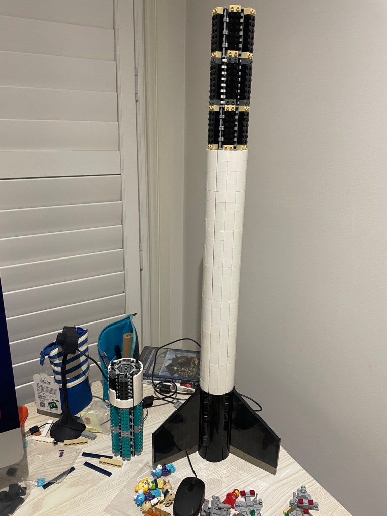 Skylark build showing structure